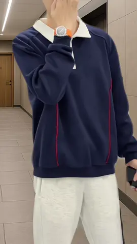 Áo Sweater Nam Nữ Cổ Khóá chất nỉ 2 da   #aoni #fyp #xuhuong #aoninam #thoitrang 