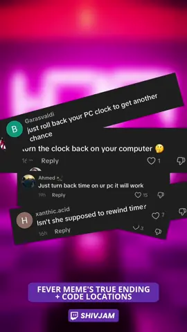 the TRUE ending + ALL CODE locations! There you go 🫡 #gaming #reaction #indiegames #newgame #tutorial FEVER MEME 