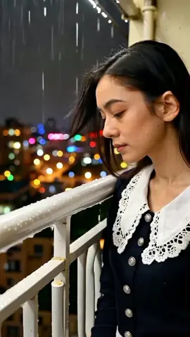 Ban công chung cư nhìn xuống thành phố #nhachay #nhacrock #tamtrang #vairal #hayquenanh 