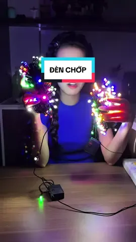 Đèn chớp #dennhaytrangtri 