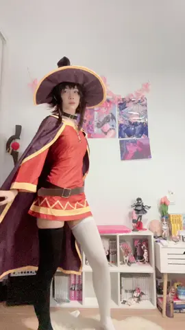 Because a lot of people asked for it (I look super serious lol) #cosplayer #megumin #konosuba 