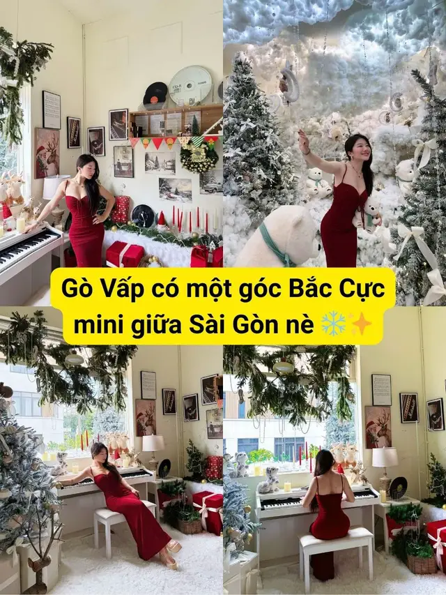 Quán cà phê mà bước vô là muốn ở luôn cả ngày! Gấu bông to hơn người, góc nào cũng đẹp xỉu, đồ uống ngon đúng gu. Noel này không biết đi đâu thì ghé On and On coffee liền nha ❄️✨ #GSM008 #ghiensaigon #cafegovap #noelgovap