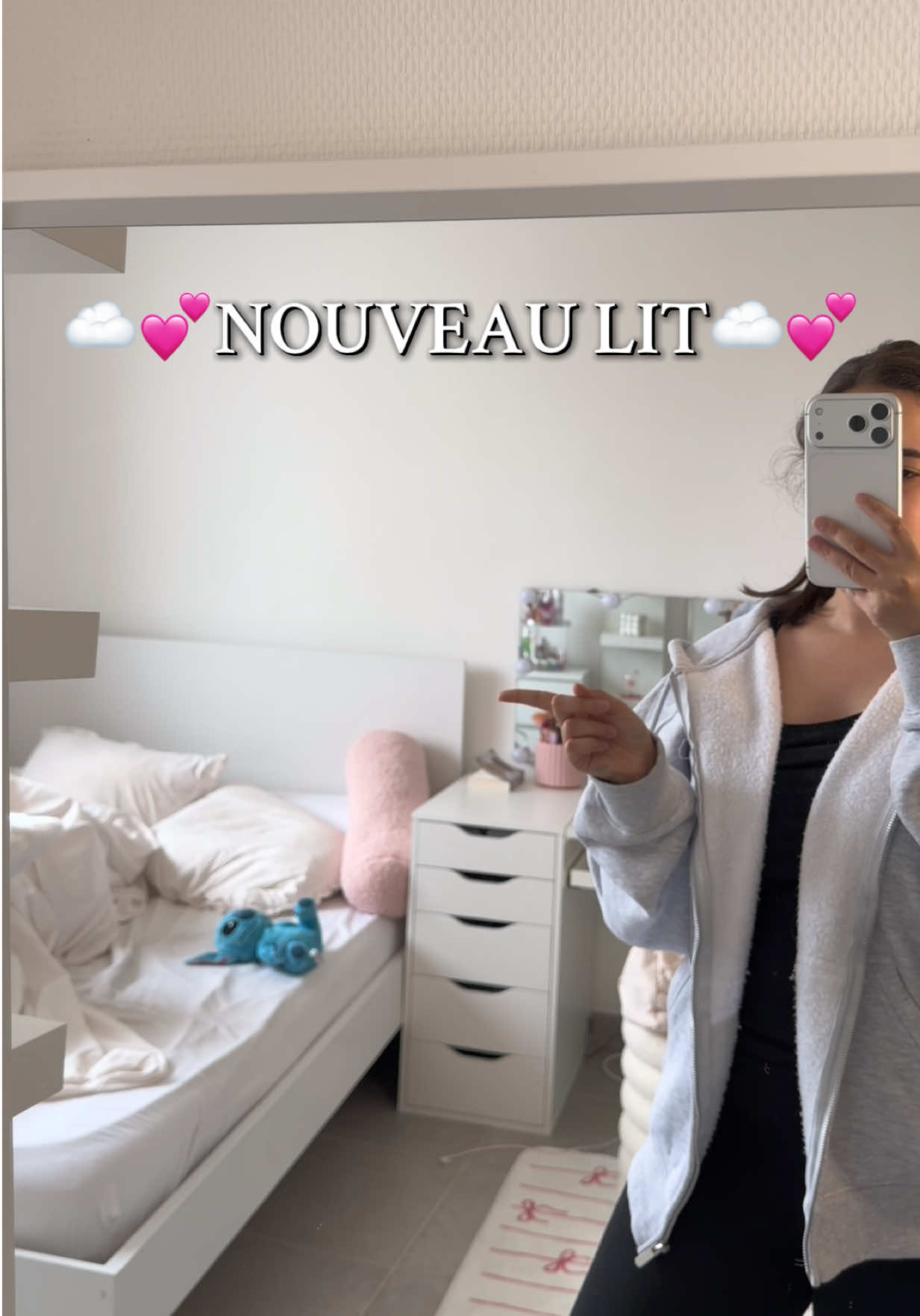 Fin du goumin les filles, j’ai trop de vidéo à vous poster 🫶🏼 #room #amenagement #inspiration #homedecor #deco 