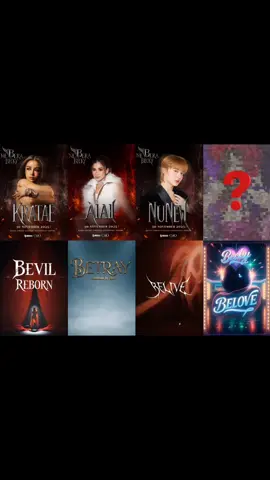 4 themes? BEVIL : KRATAE   BETRAY : AIAH BELIEVE : NUNEW  BELOVE : FREEN (WHAT IF)?  #beckyarmstrong #beckysangels #srchafreen #freenbecky