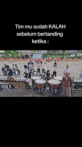 kalo itu terjadi di tim kamu mungkin lomba berikutnya kamu babak belur #marchingbandlife #marchingband #marchingbandindonesia #drumband 