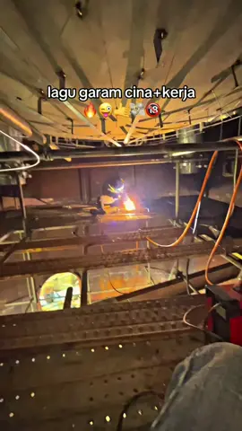pemain api las bukan api kecil🤙🔥 #weldernation #welder #underwater #smaw #gatw