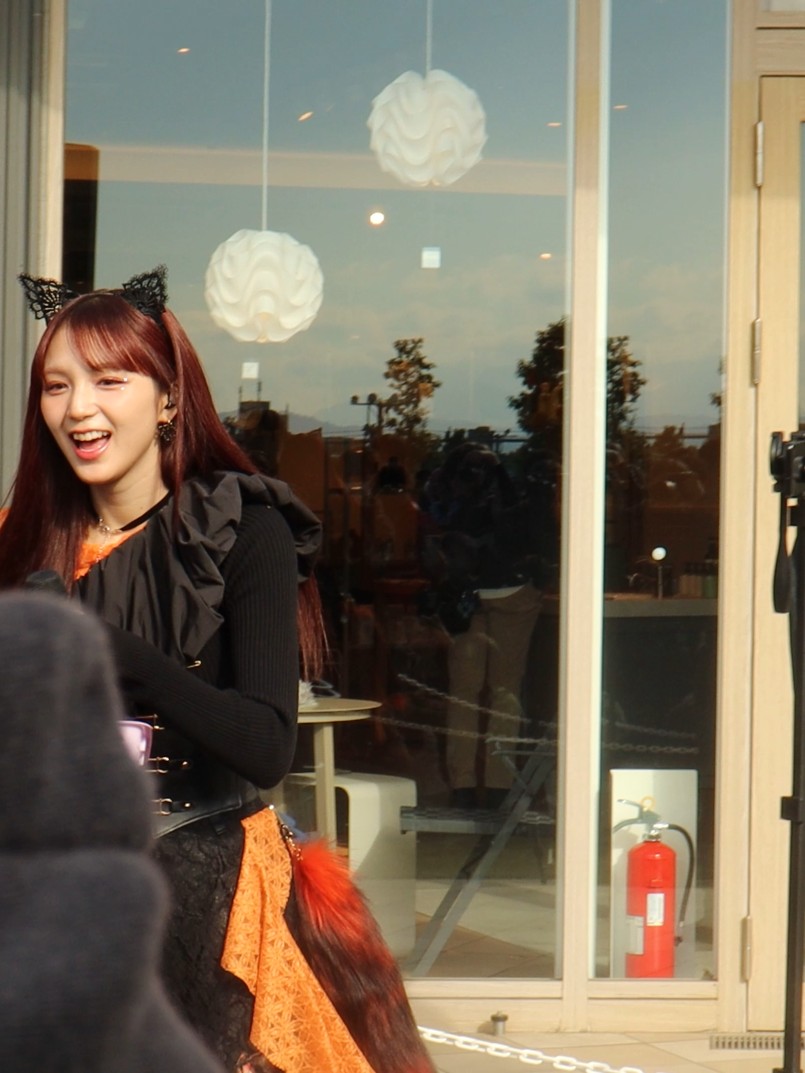 ばれてない🤫が可愛すぎた @_aira_official_ #AMEFURASSHI #愛来 #MTA2