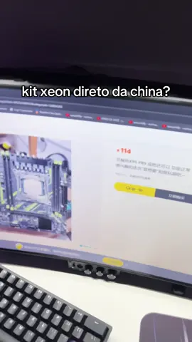 e você aí perdendo din no aliexpress 😂 #Tech #pc #importação #xianyu  