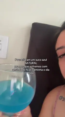 Calminha o dia todo com esse suco #fy #foryou #ansiedadenaoebrincadeira 