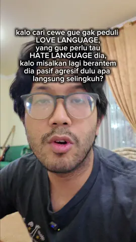 Daripada love language gue lebih butuh hate language #analisagembel 
