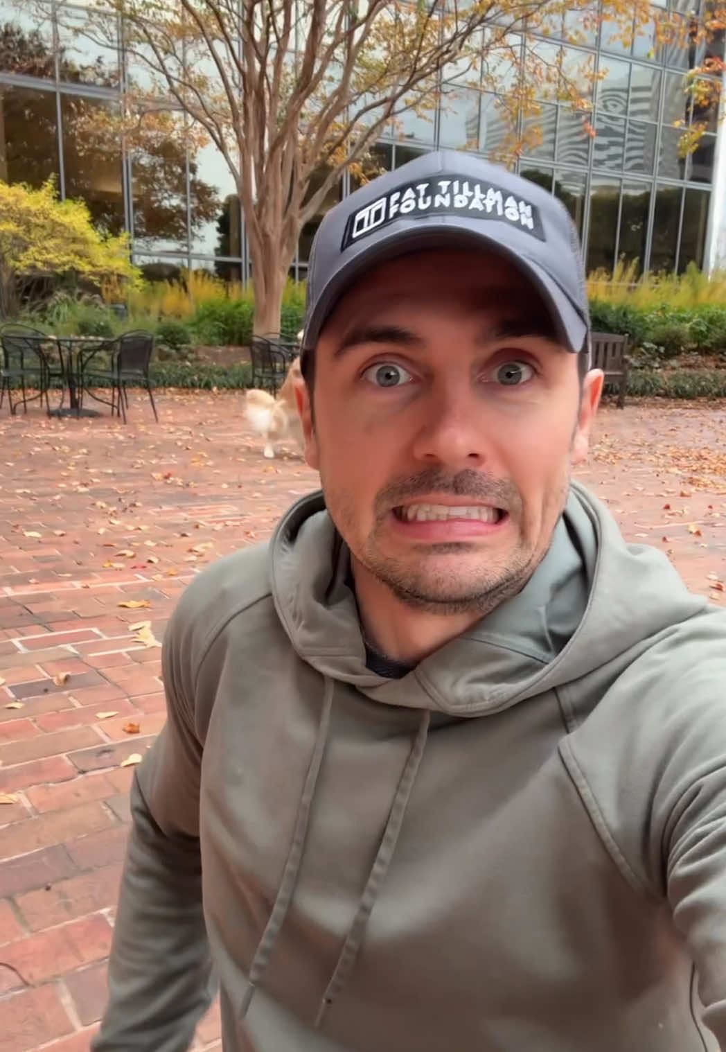 Brace for impact! 😂 #goldenretrieverlife #dog #selfie #smile #bffs