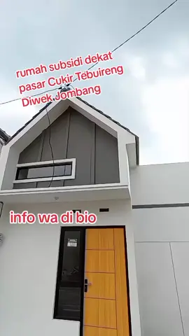 rumah subsidi lokasi dekat pasar Cukir Tebuireng Jombang  DP 3,5 juta  ukuran tanah 6 x 11 meter  info wa 085733126525 #jombang24jam #jombang #fyp #RumahJombang #jasapropertijombang 