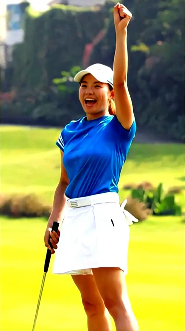 美しいゴルフ女子