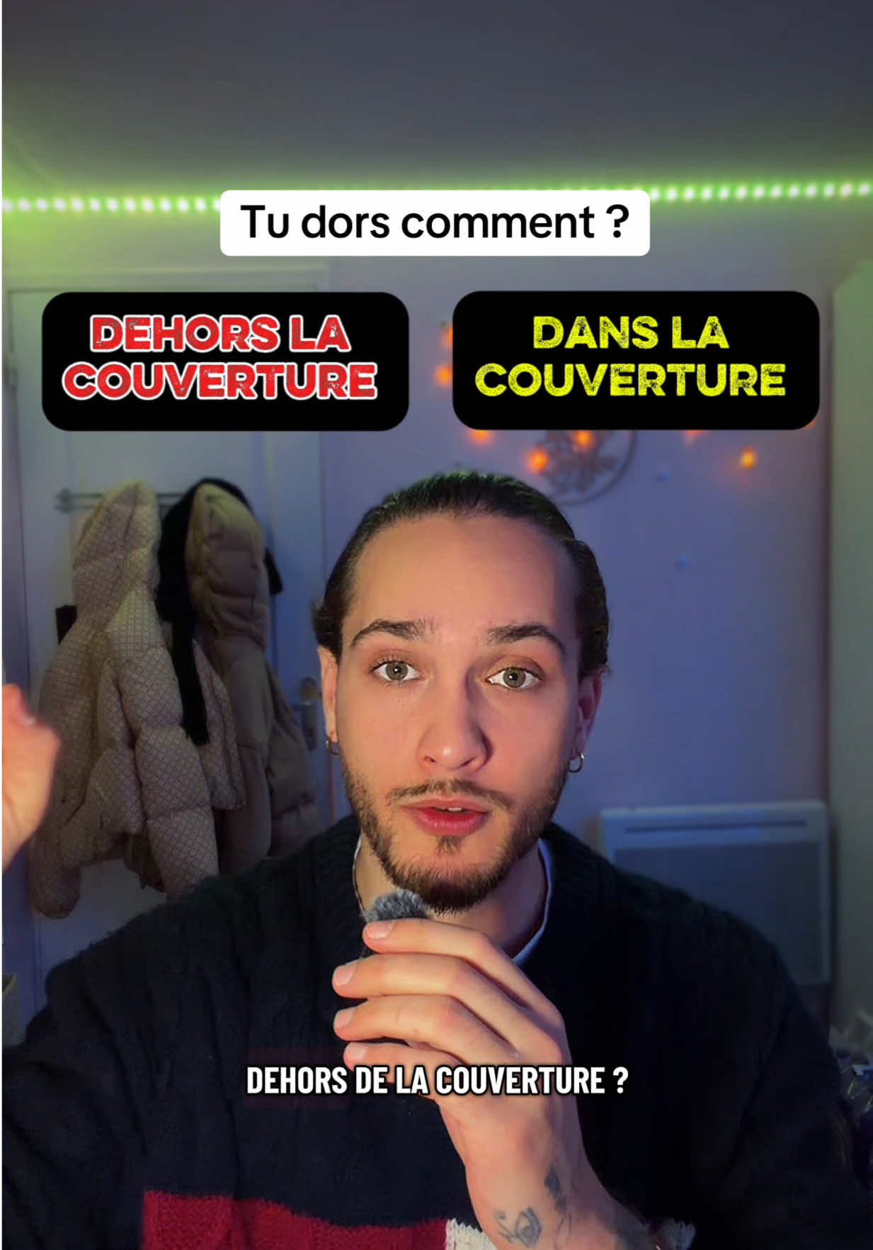 Tu dors les pieds dans la couverture ou extérieur de la couverture ?😳##sommeil##cauchemard##reve##paranormal