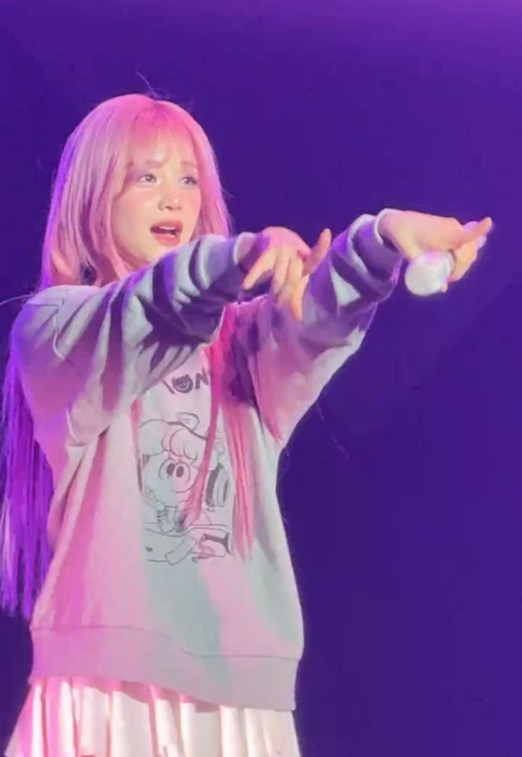 2025/11/23  ピンク髪パリタちゃん本当に可愛かった🙂 #PHARITA  #파리타 #パリタ #ぱらりBYMONSTER  