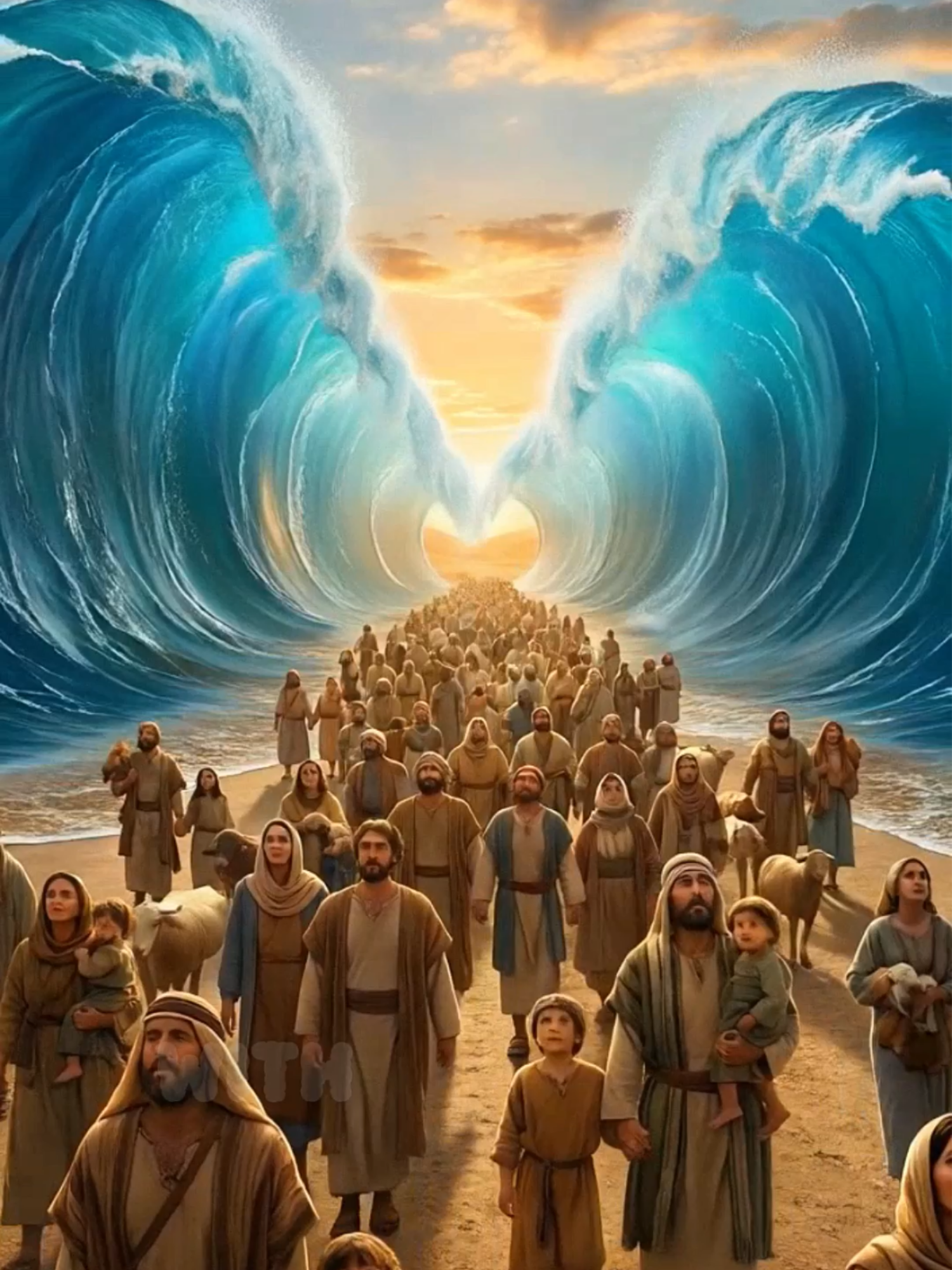 The Red Sea Miracle: Moses Leads Israel to Freedom! Moses stood before the Red Sea with Pharaoh’s army closing in… but God opened a path where there was none. This powerful moment reminds us that no enemy, no fear, and no obstacle is greater than God’s deliverance. ✨🌊 #RedSeaMiracle #Moses #BibleStory #Faith #GodMakesAWay #MiracleMoments #Israelites #ChristianTikTok #BibleHistory #FaithOverFear