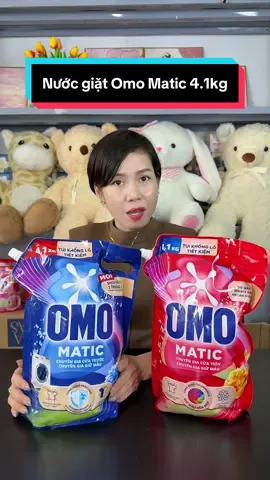 Nước giặt Omo Matic 4.1kg #omo #nuocgiatomo #Cindythuytichcuc #hoptaccungunilever #CleanTok  