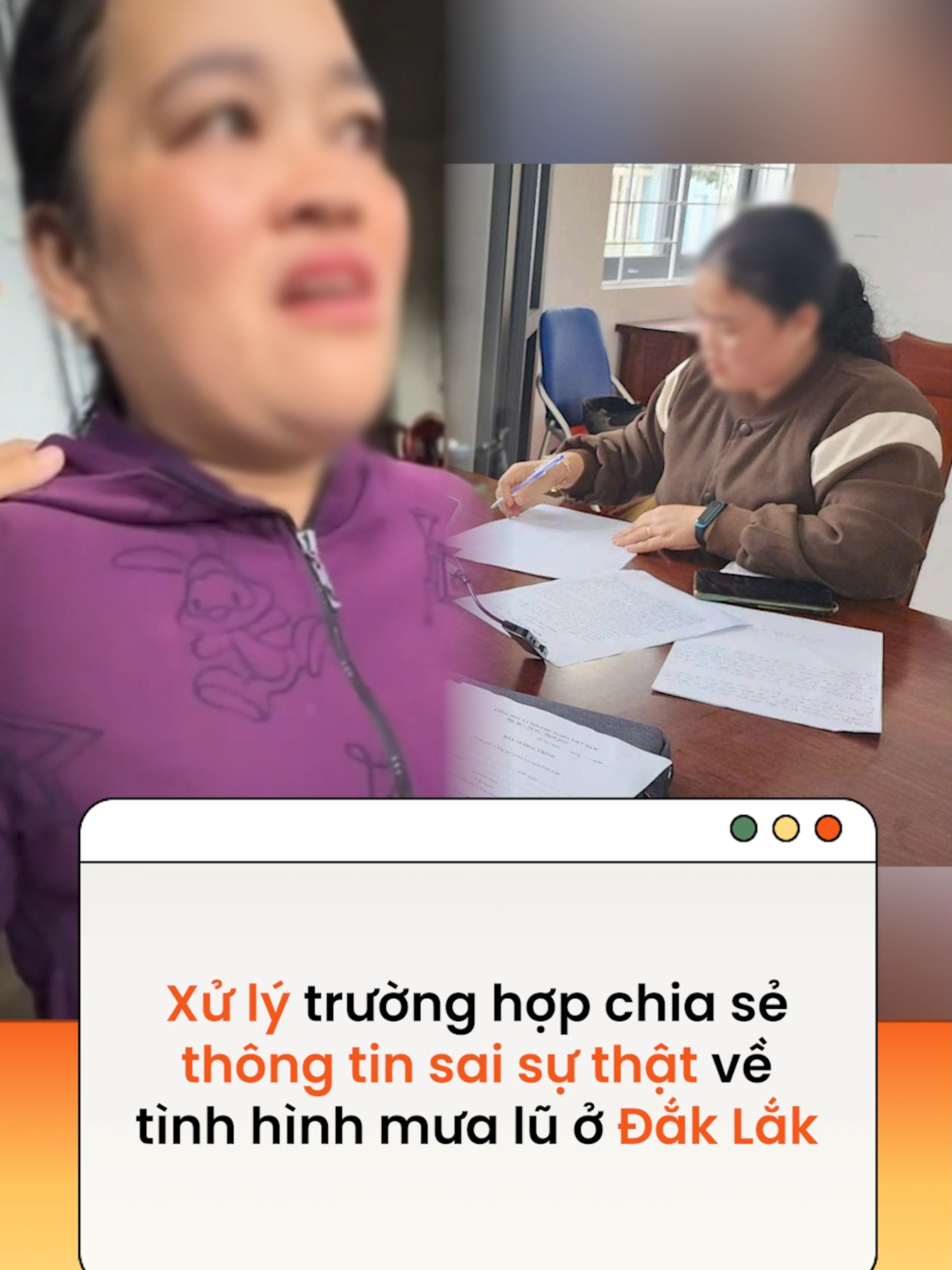 Tại cơ quan công an, bà V. cho biết đoạn clip do người khác quay lén, bản thân bà không lường trước được mức độ ảnh hưởng nghiêm trọng #news #amm  Theo Người lao động
