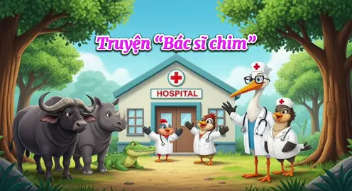 Truyện “Bác sĩ chim”.  Ứng dụng công nghệ AI tạo ra video, phần mềm miễn phí nha các cô 📚👉👩🏻‍💻🌈💯 #giaovien #xuhuong #AI #giaovienmamnon #gvmn 