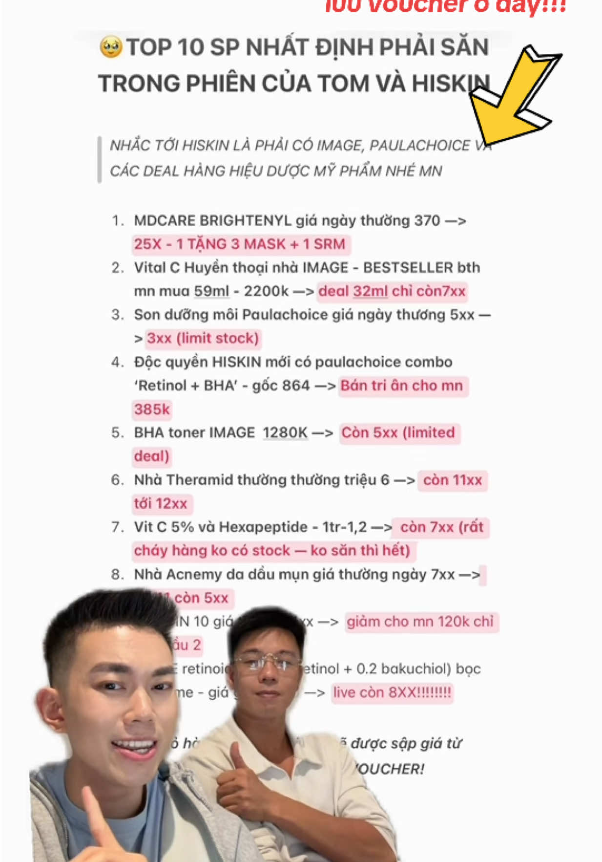 Mn oi... Skincare brand mà HiSkin sẽ có deal rất hời vào ngày 25 🥲🥲🥲🥲 . Kem chống nắng Hyaestic sẽ ko cần nhắc tới nữa vì chắc chắn chưa cần lên deal đã hết deal ngon 😂😂😂 #skincareroutine #tomskincare #goclamdep #skincaretips #chamsocda 