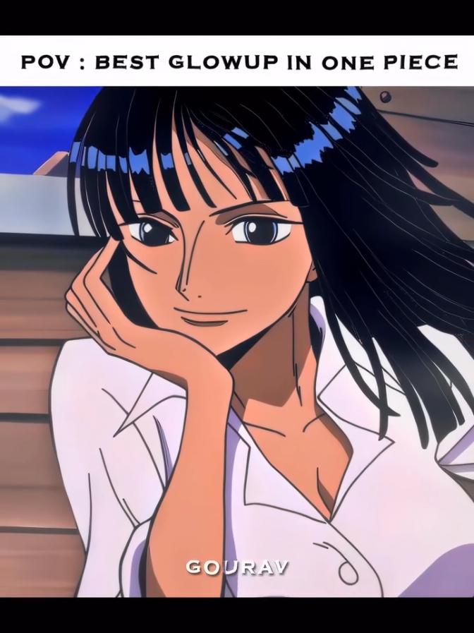 Best Glowup? ❤️‍🔥~ #onepiece #onepieceedit #nicorobin #robin 