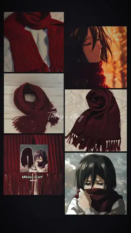 mikasa scarf est disponible ♡♡♡ ♡♡ ♡ ♡♡ ♡♡♡ #CapCut #capcut #cute #trend 