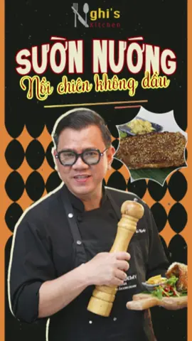Sườn nướng bằng NCKD #Đầu_bếp_Quốc_Nghị #TikTokAwardsVN 