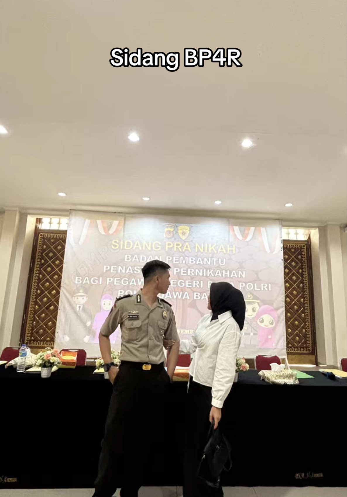 Alhamdulillah, sewruuu 🪄💗 #bp4r #sidangbp4r #sidangnikahpolri #sidangbp4rpolri #couplegoals 