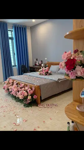 Đăng bài rất đều dù flop lòii ra 🙂‍↔️ Decor phòng cưới tone hồng cho cô dâu yêu hoa của tuii 💐 #xh #viral #hoaviettri #traptonehong #CapCut 