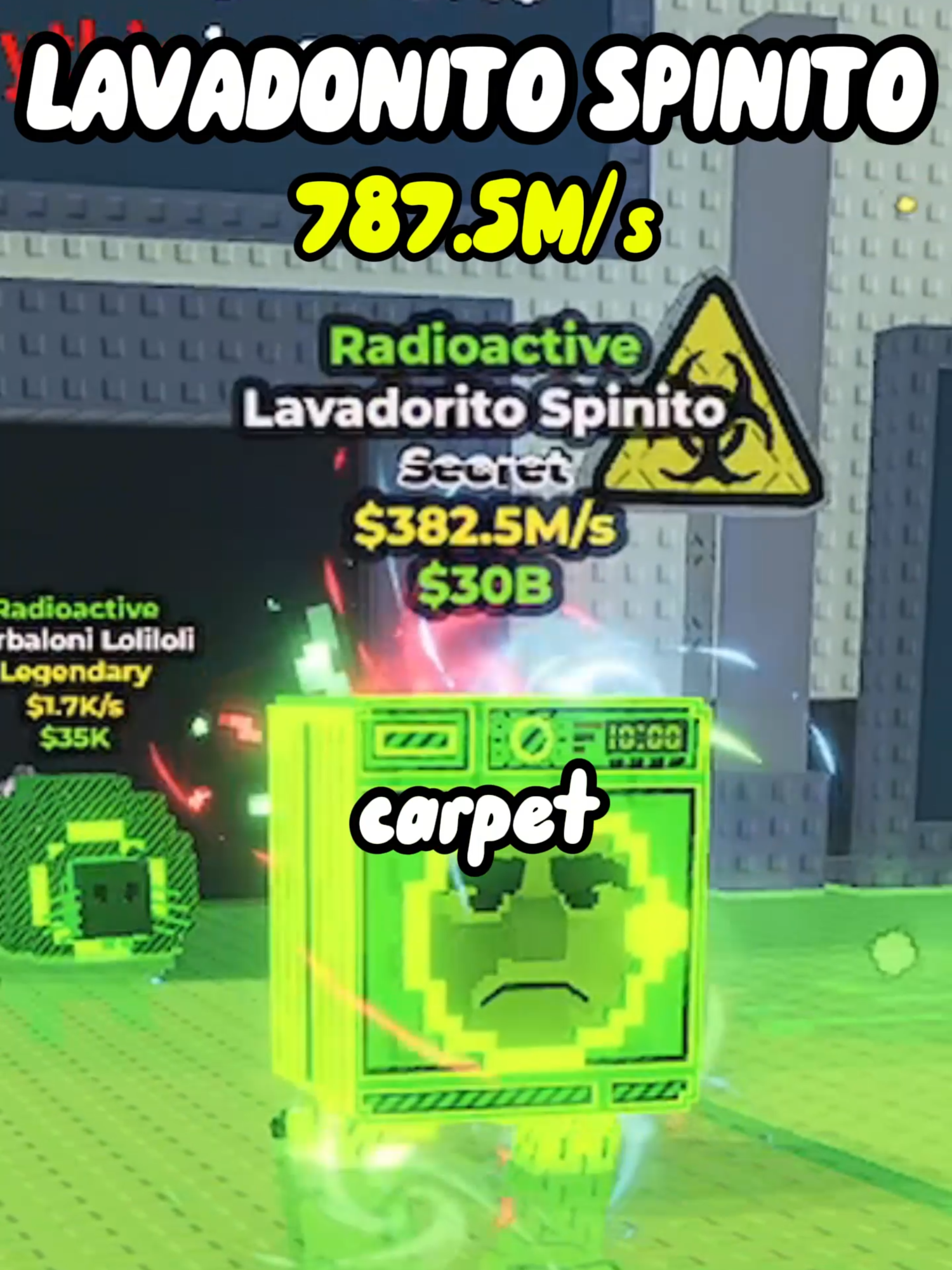 I Got The New Lavadonito Spinito In Event! #robloxfyp #stealabrainrot