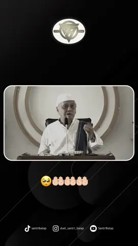 Santribalap”Semoga Beliau Selalu di berikan kesehatan dan umur yang panjang ☕️🥹 #santrikeren #santrimilenial #khachmadchalwani #ngajiahad 