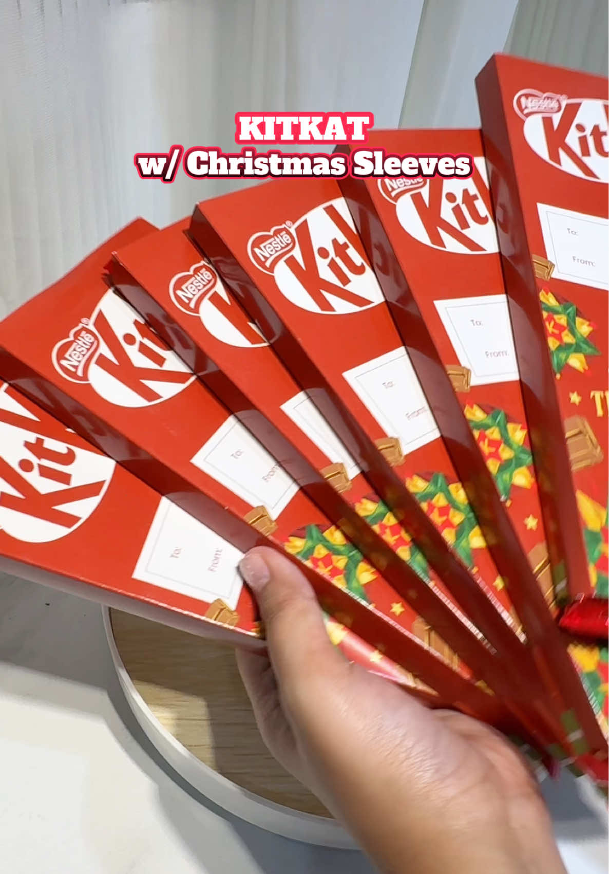 Magandang pangregalo sa pasko 😍 #kitkat #kitkatchocolate #nestlekitkat #kitkatbundle 