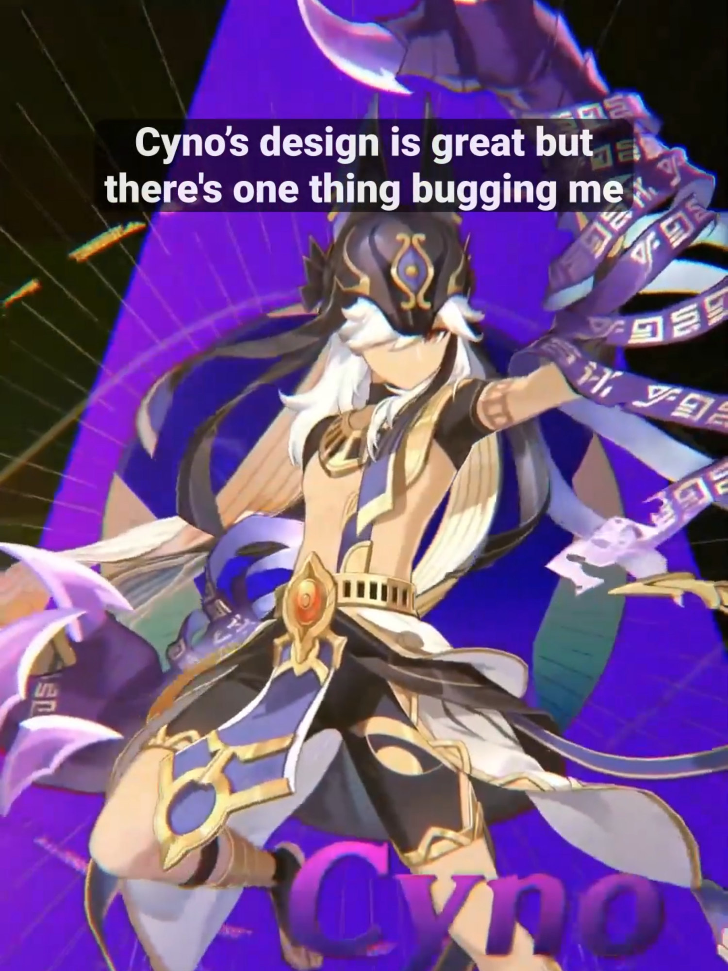 Quick Design Review: Cyno #genshin #cyno