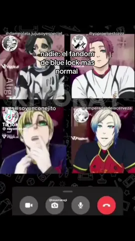 esto es muy normal en el fandom🥰 muy normal  JAJAJA yo pensé que era otra cosa el fandom, y resultó ser esto, pero bueno…es normal  . . . #bluelock #tiktok #viggleai #bluelock #viral @TikTok @tiktok creators 