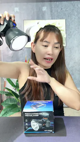 Đèn pin đội đầu siêu sáng luôn ạ #utbaola #denpindoidau #denpindoidausieusang #denpin 