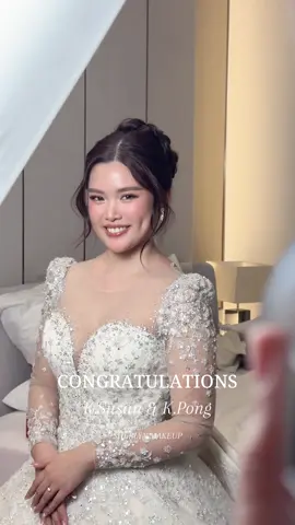 CONGRATULATIONS 💍🤵🏻👰🏻 K’ SUSAN & K’ PONG ขอแสดงความยินดีกับทั้งสองด้วยนะคะ 💕 MAKEUP : sherlyn.makeupartist  HAIR : @chada_hairstyle  Dress : moniqueweddingbkk  #SherlynMakeupartist #เจ้าสาว #ช่างแต่งหน้า #ช่างแต่งหน้าเจ้าสาว  #ช่างแต่งหน้าเจ้าสาวมืออาชีพ        