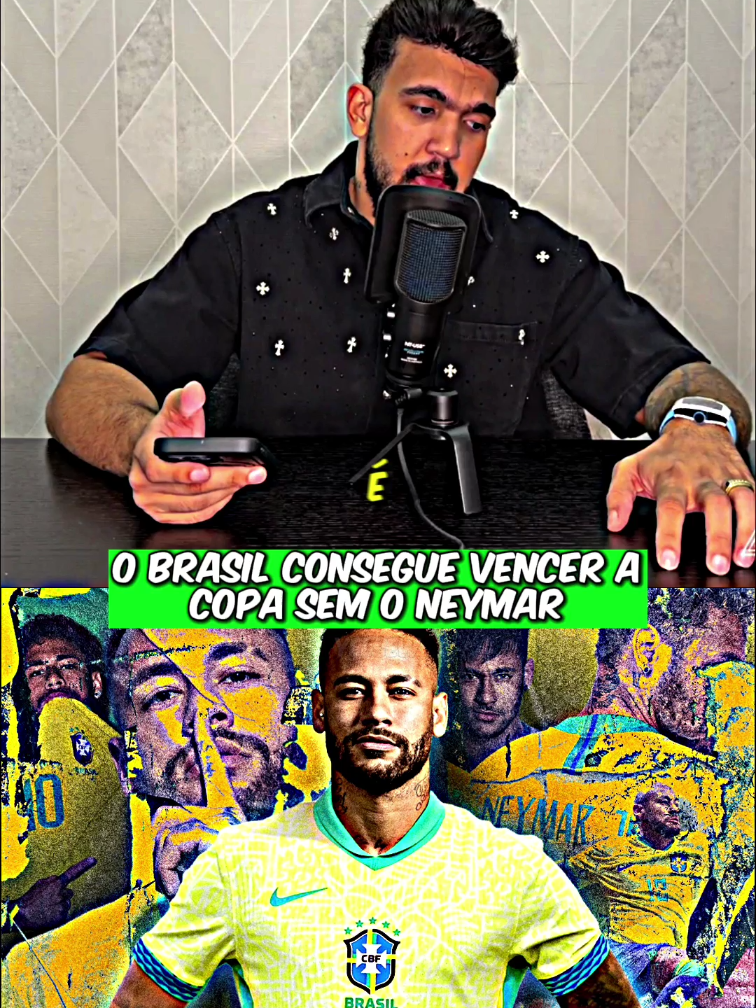 O BRASIL CONSEGUE VENCER A COPA SEM O NEYMAR #ayrtonbrito #clipfyleague #ayrtonclipfy #neymar @ayrtonbrito_ @clipfyai.league