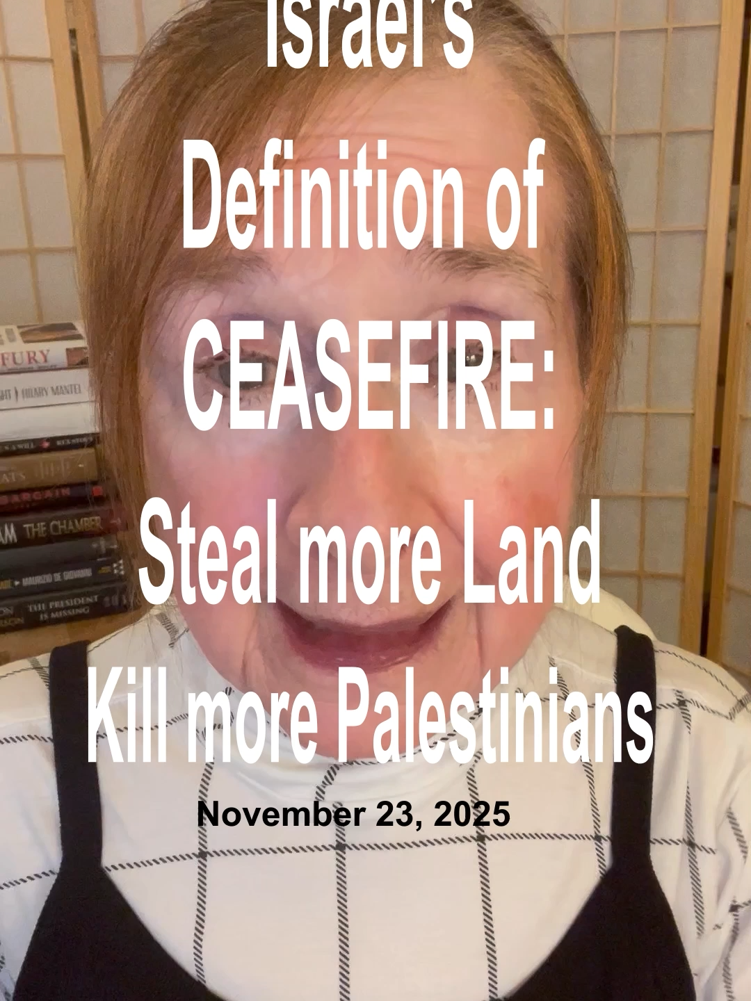 Israel's Definition of CeaseFire: Steal more Land, Kill more Palestinians #Save Palestine #Israel, #Trump #America #Gaza #Hamas #Genocide