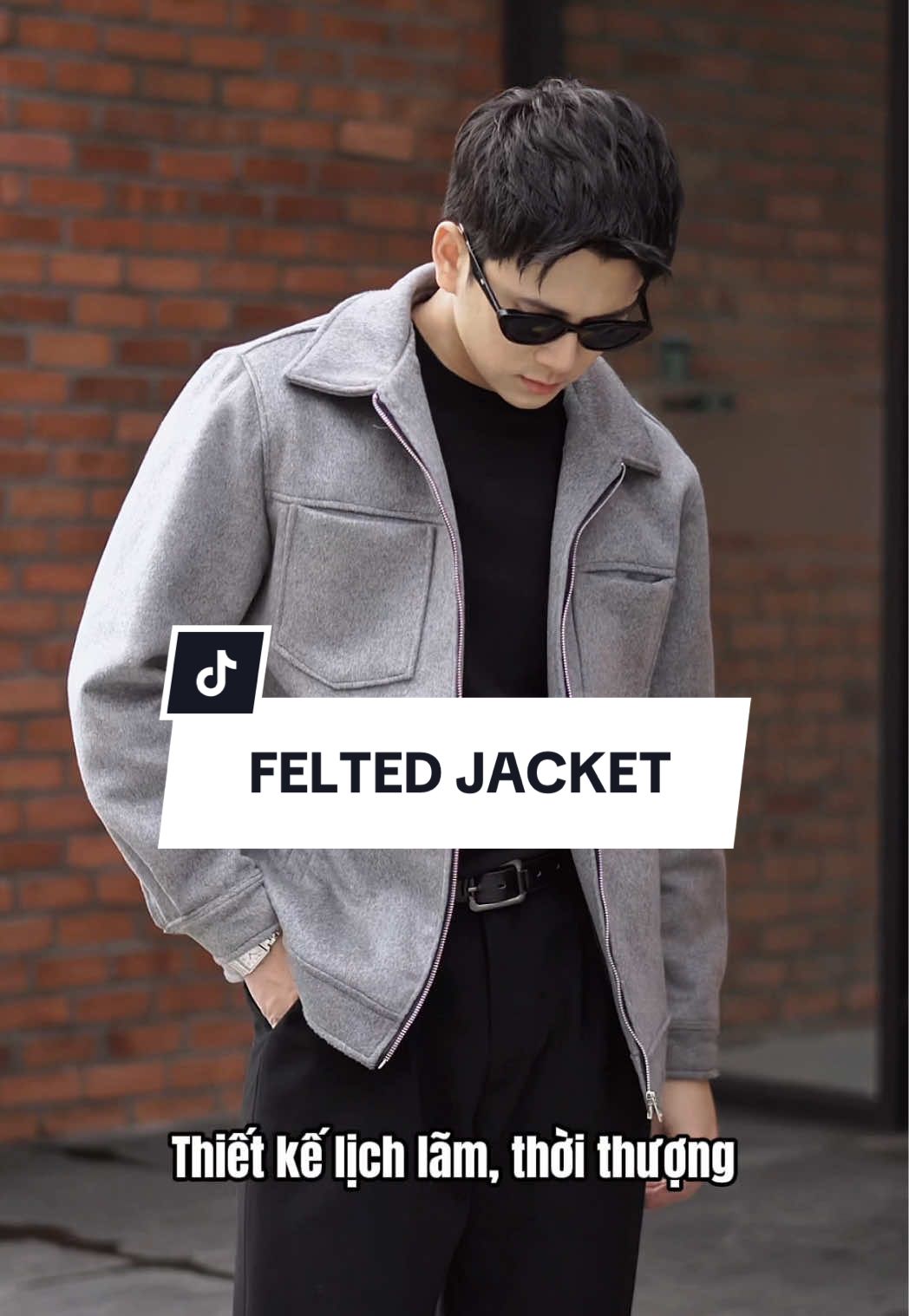 +1 chiếc áo trong tủ đồ mùa đông 🫶🏻  #thoitrangnam #aokhoacdaep #daep #feltedjacket #jacket 