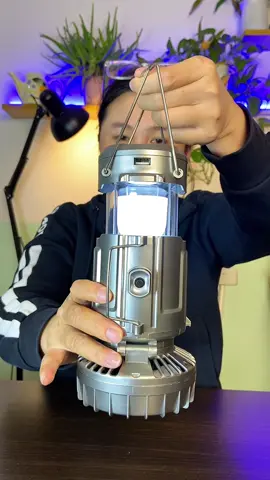 Đèn bão LED Năng lượng Mặt Trời 3in1 ĐÈN-QUẠT-SẠC #dennangluongmattroi #dentichdien #dentichdiendanang #quattichdien #quattichdienmini  