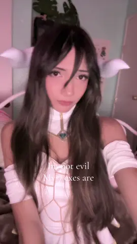 Would you fight them for me? #overlord #cosplay #scottpilgrim #albedo #fyp 