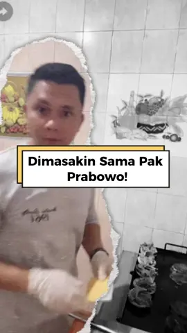 Kapan lagi nih kalian dimasakin sama Pak Prabowo? 🤔😂 #jaballnur #jaball #fyp #fyppppppppppppppppppppppp #foryou 