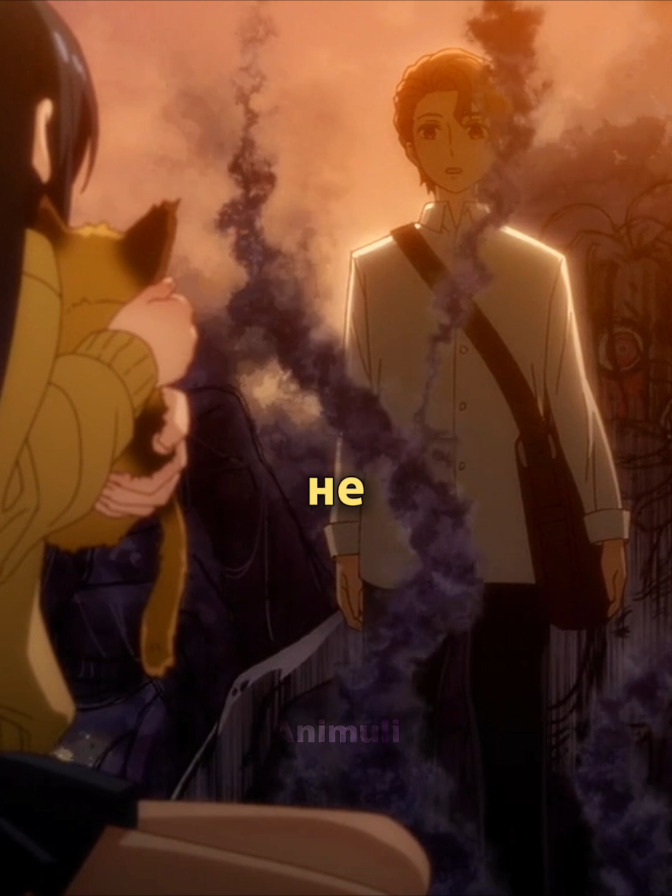 КОД 63197 | Девочка решилась помочь учителю | #аниме #анимемомент #рекомендации 