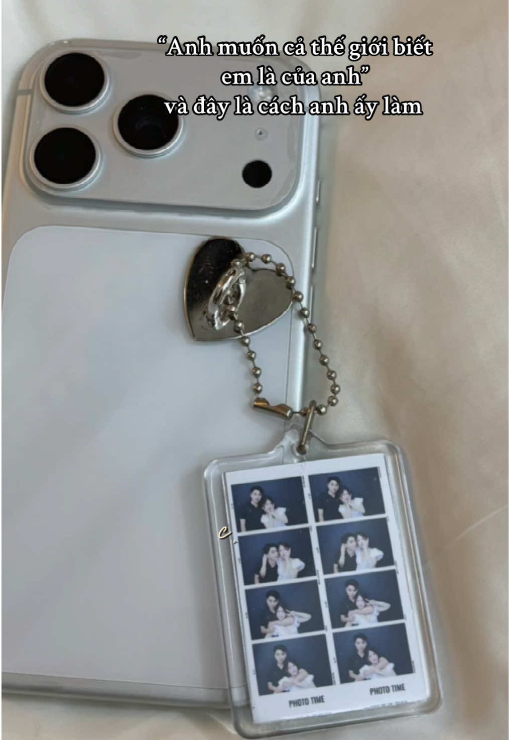 Người yêu bạn sẽ không ngại đem bạn khoe với cả thế giới, không câu nào là nói yêu nhưng 1 chiếc móc khoá nhỏ cũng đủ để thể hiện điều đó  #punnykeyring #xuhuong #fyp #photobooth 