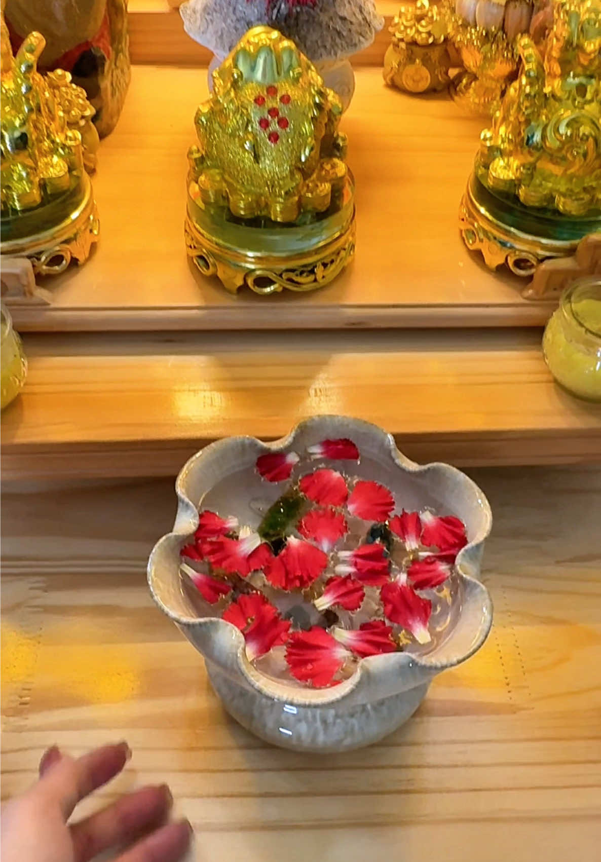 Bát nước minh đường tụ thuỷ đem lại mai mắn và giữ cho tiền bạc của mh không trôi đi nha #batminhduongtuthuy #batnuocthahoa #ngatho3033 