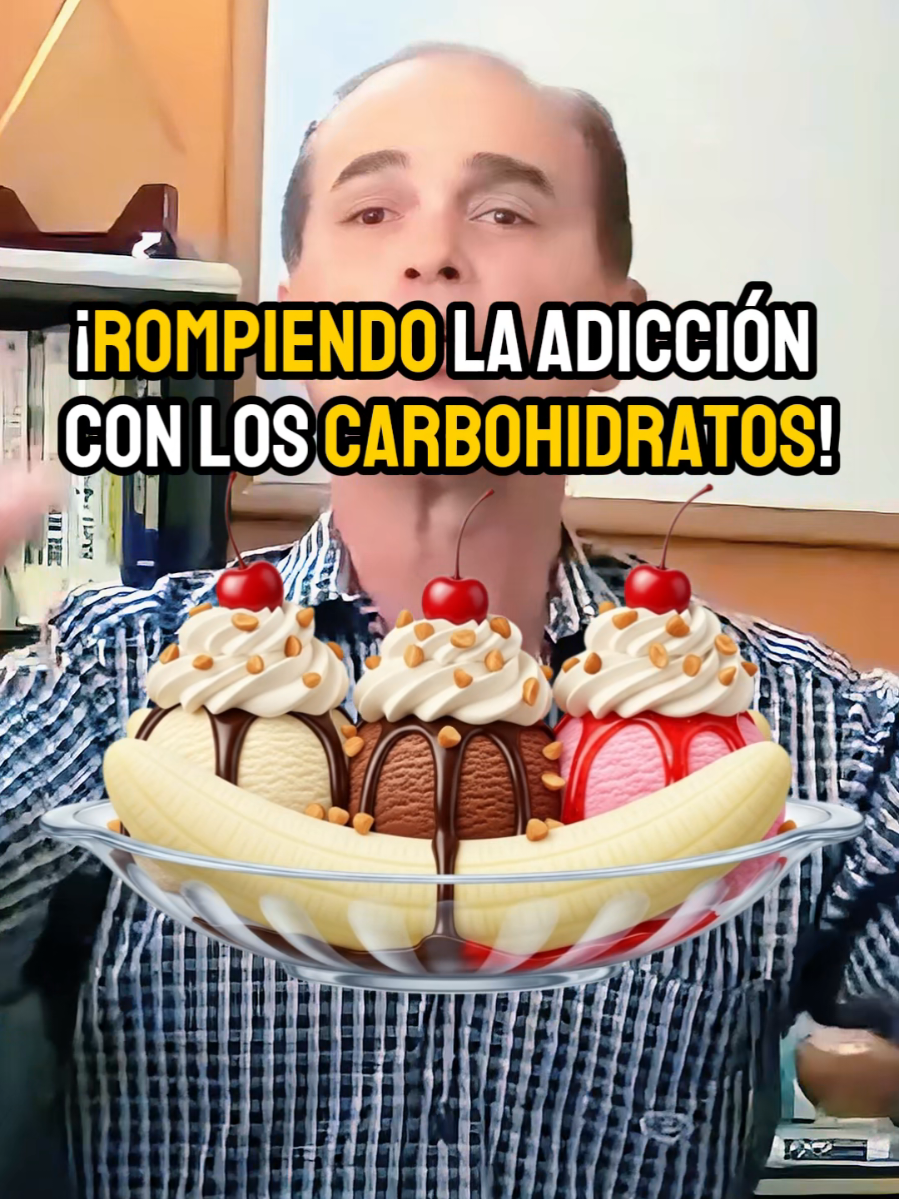 ¡Rompiendo la adicción con los carbohidratos! #carbohidratos #diabetes #higadograso #resistenciaalainsulina #antojos 