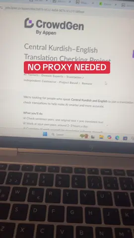 Another opportunity on Crowdgen #wfhlife #workfromhome #onlineclass 