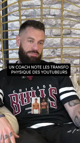 Je note de 1 a 10 les transformations physiques des youtubeurs 🎥 Tibo, Squeezie, Inoxtag…certaines progressions sont marquantes.