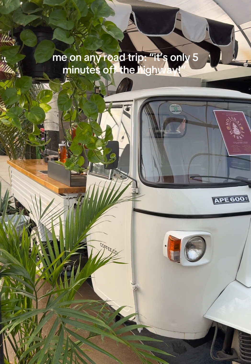 the best part of a road trip is stopping at local coffee you can’t convince me that flying is better  #coffee #roadtrip #cutecoffee #aesthetic #coffeetiktok 