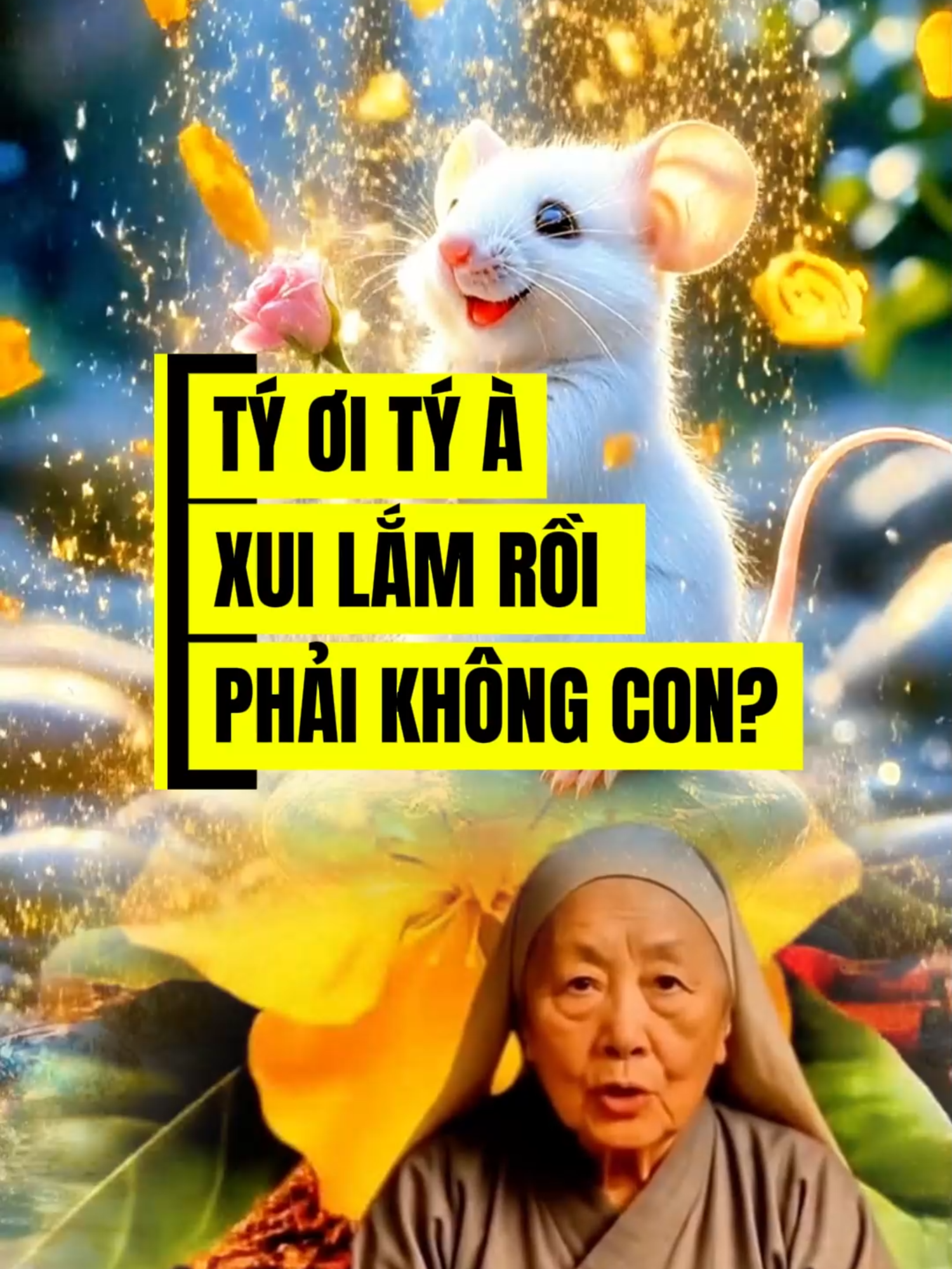 Tý ơi tý à, xui lắm rồi phải không con? #tuvi12congiap #tuvi #phongthuy #tuoity🐀